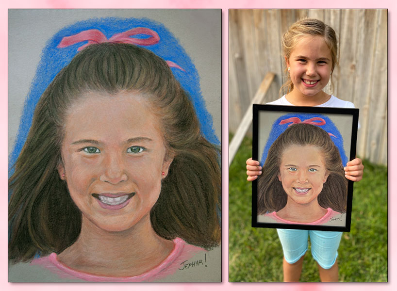 "BK4 - Pastel Birthday Portrait" - Copyright 2020, Jephyr (Jeff Curtis), All Rights Reserved